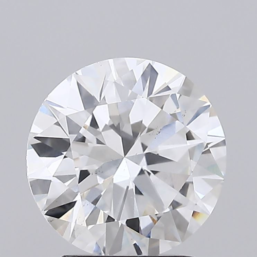 2.04 Carat E Color VS2 Clarity Round Shape Lab Grown Diamond
